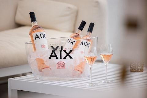 AIX Rosé Boutique Merchandise Cooler Glasses